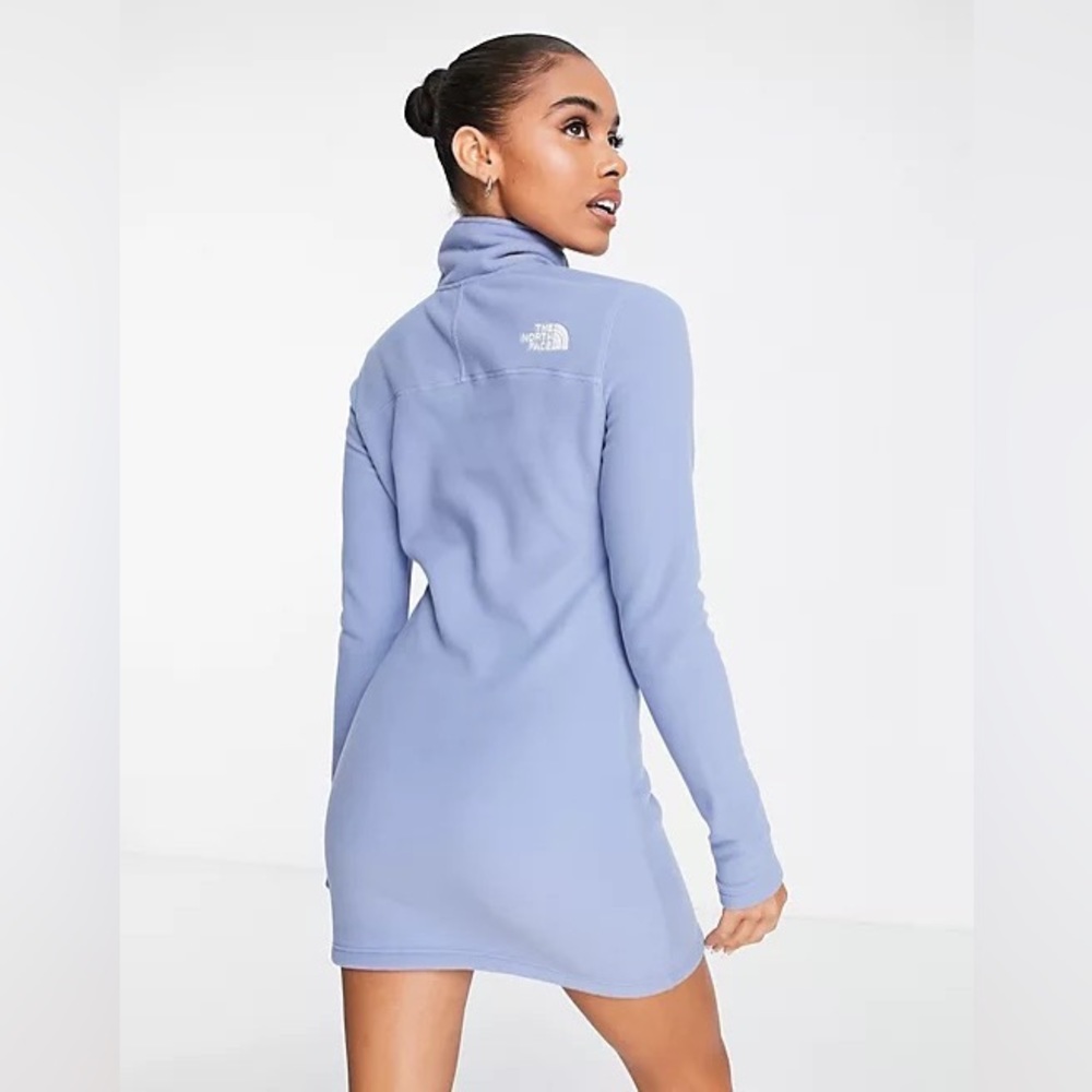 NWT North Face Quarter Zip Fleece Dress